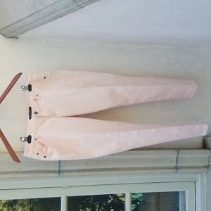 MAX JEANS Size 8 petite Peach